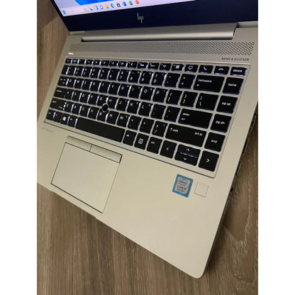 HP EliteBook 840 G6 Business Laptop/ i5-8265U/ 8GB DDR4 RAM/256GB M.2 SSD/ Fingerprint/ Windows 11 Pro Microsoft Office